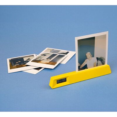 🌡️ Le19 – Fotohalter-Thermometer 🌡️ Zitronengelb