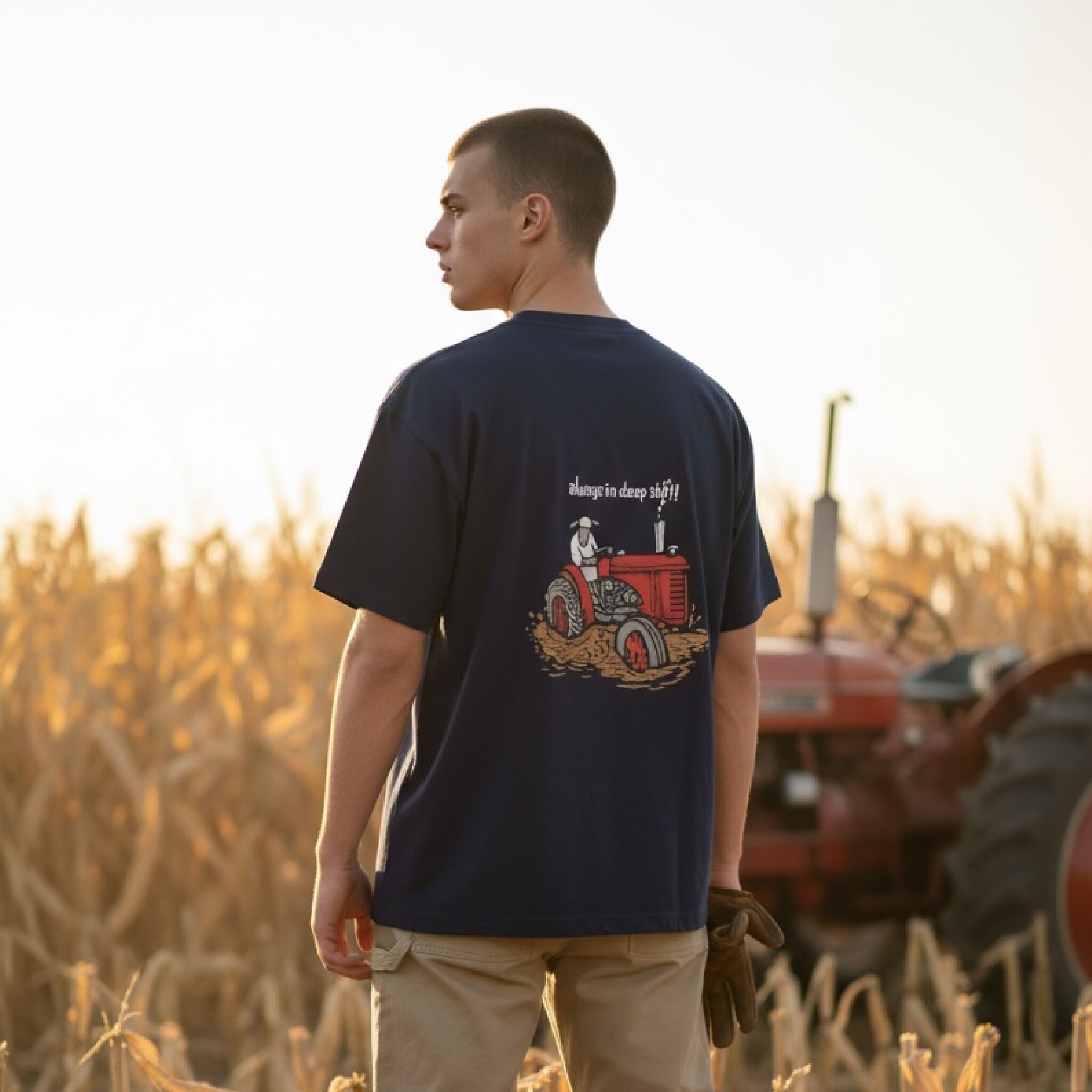 Flocker | Immer in der Scheiße!| Herren T-Shirt