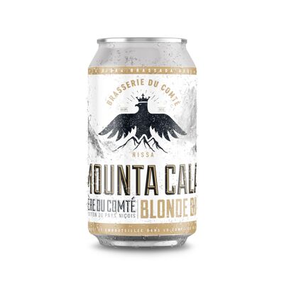 Mounta Cala Blonde Organic Beer - 33cl can