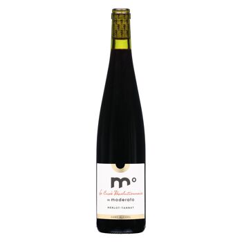 La cuvée révolutionnaire de moderato - vin rouge sans alcool - Merlot Tannat 1
