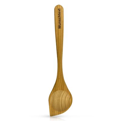 Cucchiaio in legno di ciliegio 30cm con incisione personalizzabile