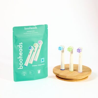 Oraboo - Biodegradable Electric Toothbrush Heads Compatible with OralB*