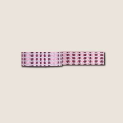 WASHI TAPE - Impresionantes rayas rojas