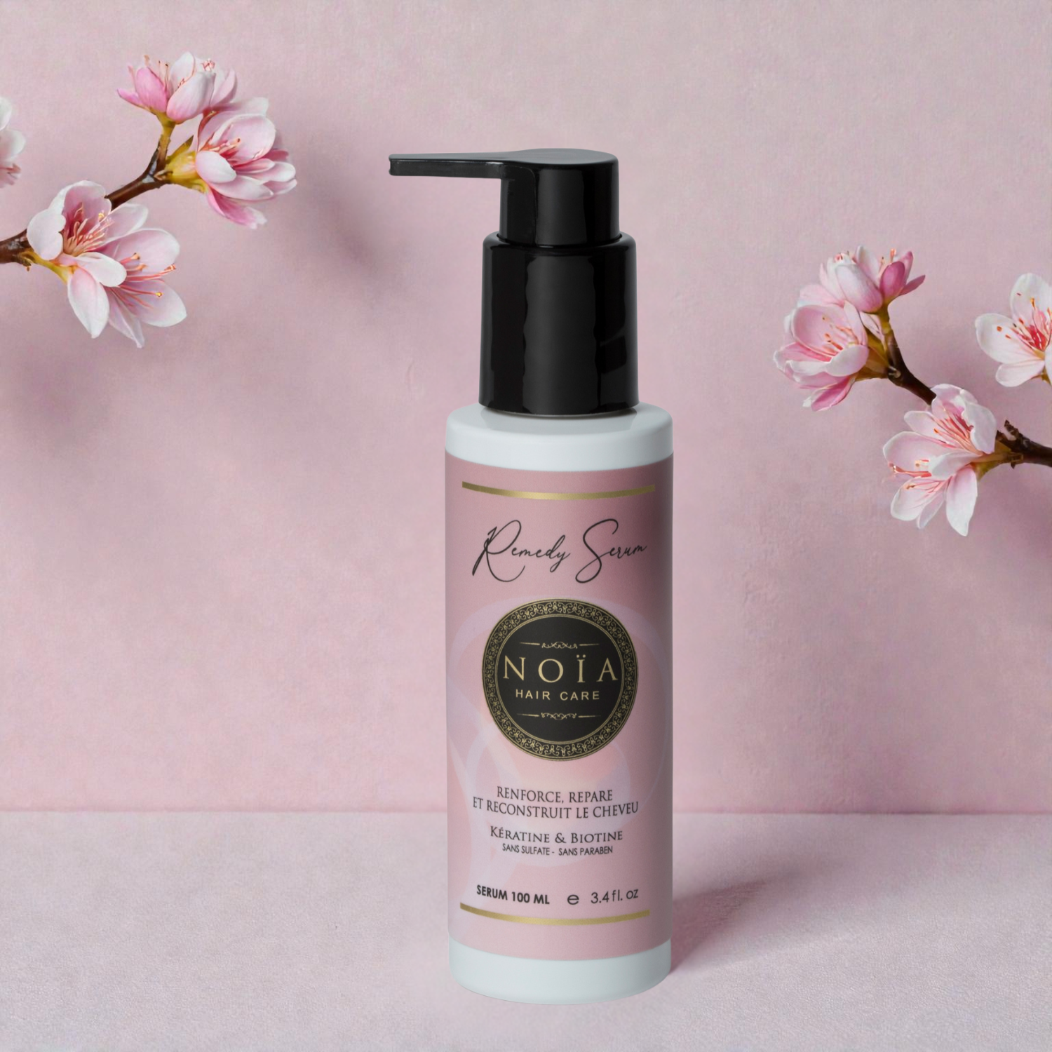 Coffret Remedy NOÏA Hair – Routine Réparatrice – Shampoing, Masque & Sérum