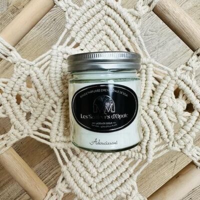 SOFTENER scented candle, SOYA vegetable wax, 150gr