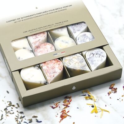 Box of 16 scented fondants