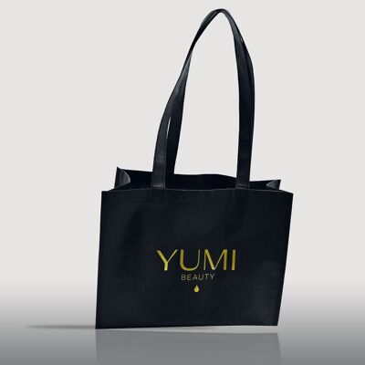 Borsa YUMI nera in tessuto non tessuto - 50