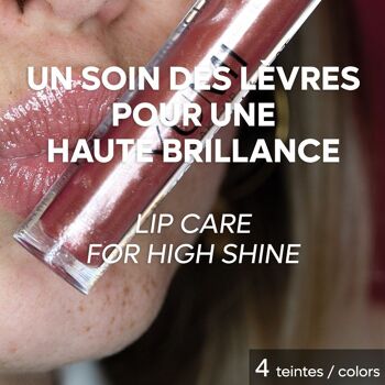 Lipgloss soin éclat - Rosewood 2
