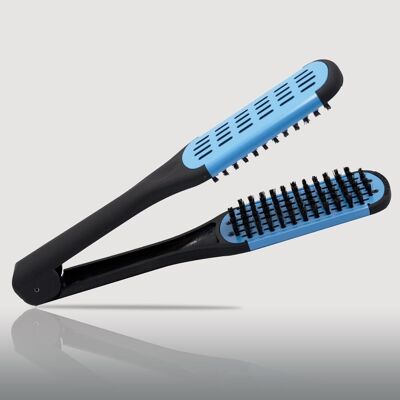 Brosse thermique double face céramique