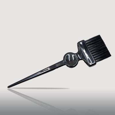 Black ergonomic brush