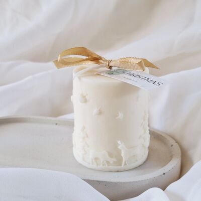 Christmas soy wax candle