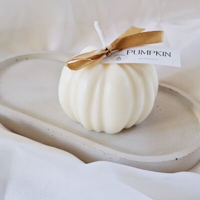 Cedar and Sandalwood Gourd Soy Wax Decorative Candle