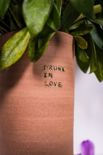 Vase DRUNK IN LOVE - GRÈS ROUGE TERRACOTTA 4