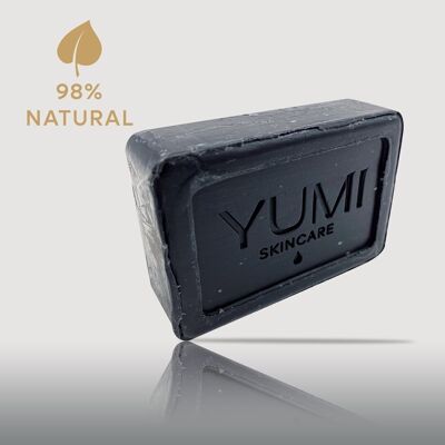 Activated charcoal facial soap