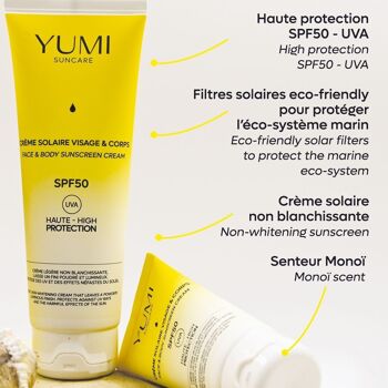 Crème solaire visage & corps SPF50 - 50 ml 3