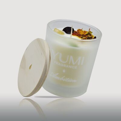 "Ambition" candle - Pear scent sprinkled with sugar - 200g