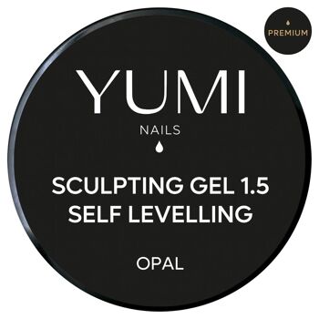 Sculpting gel 1.5 Self levelling opal - 50g 2