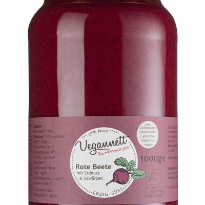 Organic beetroot spread with cashew nuts, 1000g