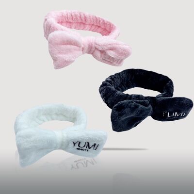 bow hair headbands x3