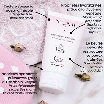 Crème pieds après-soin - 200 ml x 1 3