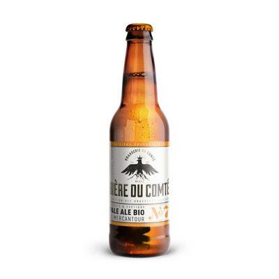 Bier N°7 Pale Ale Bio von Mercantour – 33cl Flasche