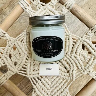 BELLA scented candle, vegetable soy wax, 150gr