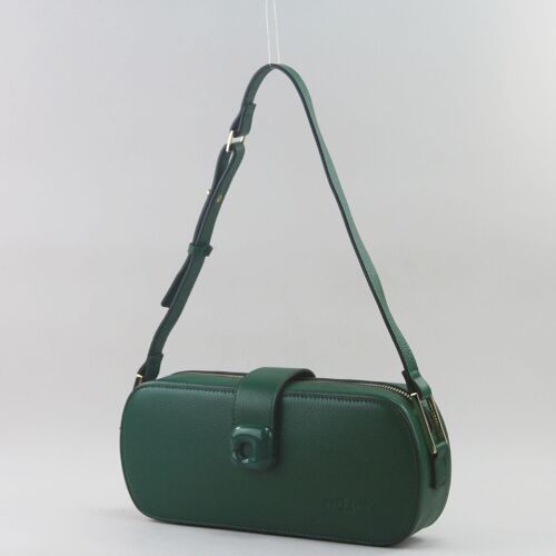 583023 Vert Foncé - Sac cuir