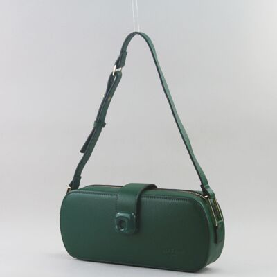 583023 Dark Green - Leather bag