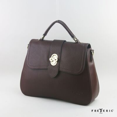 583010 Chocolate - Leather bag