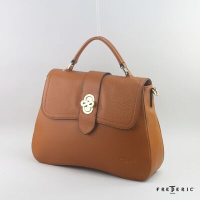 583010 Camel - Leather bag