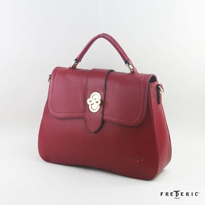 583010 Ruby red - Leather bag