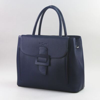 583011 Bleu - Sac cuir