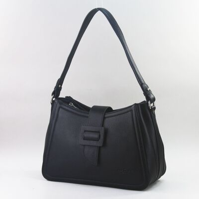 583012 Negro - Bolso de piel