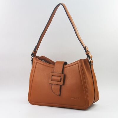 583012 Camel - Leather bag