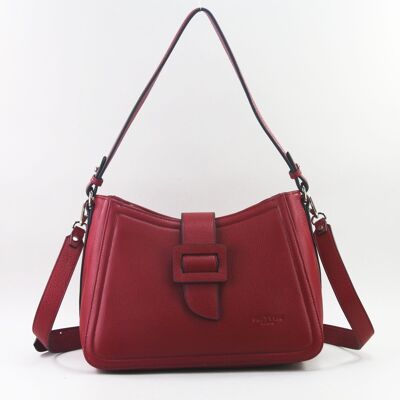 583012 Ruby red - Leather bag