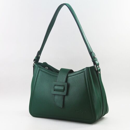 583012 Vert Foncé - Sac cuir