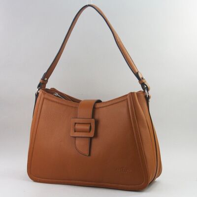 583013 Camel - Leather bag