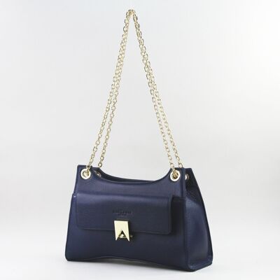 583015 Blue - Leather bag