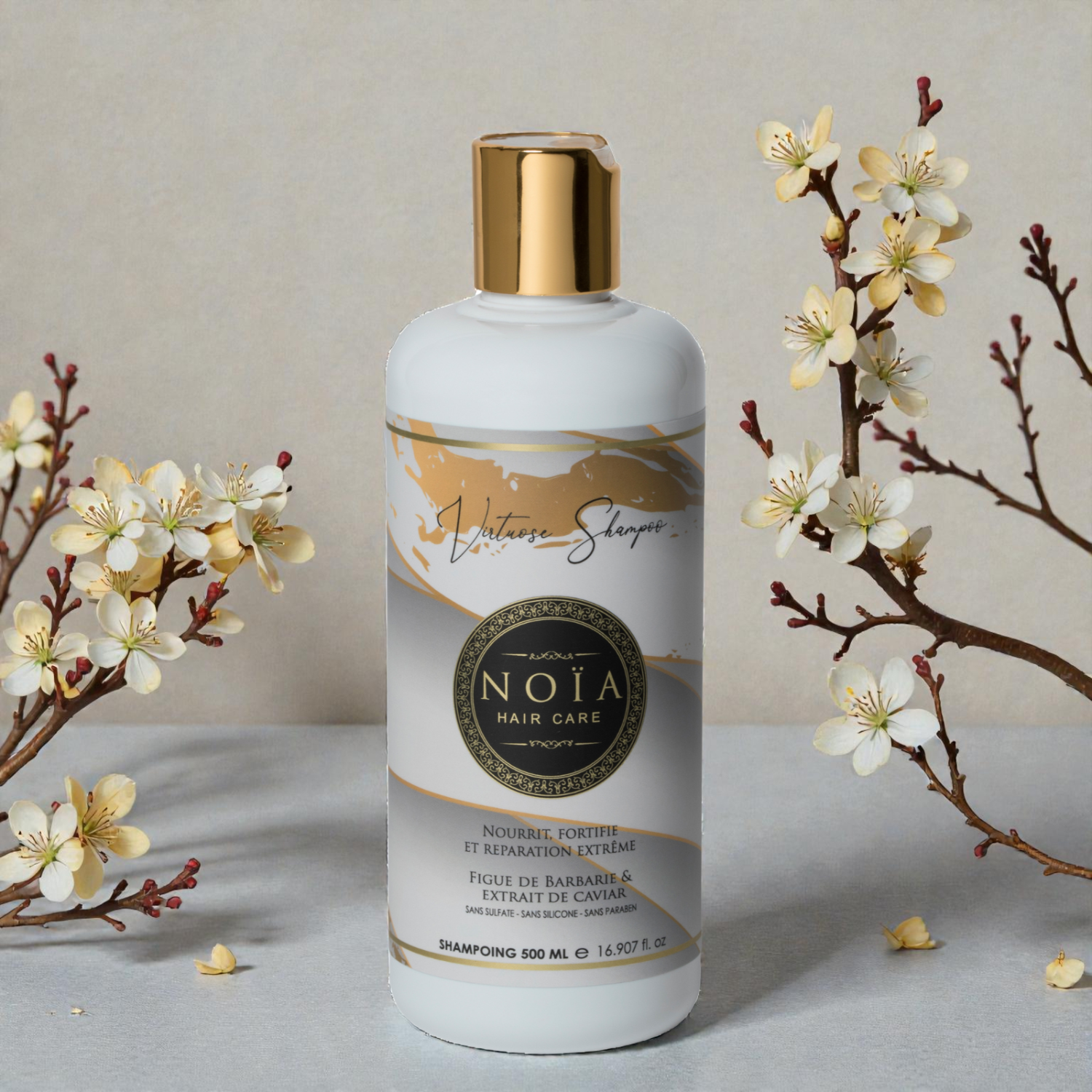 Coffret Virtuose NOÏA Hair – Routine Nutrition Intense & Réparation – Shampoing, Masque & Sérum