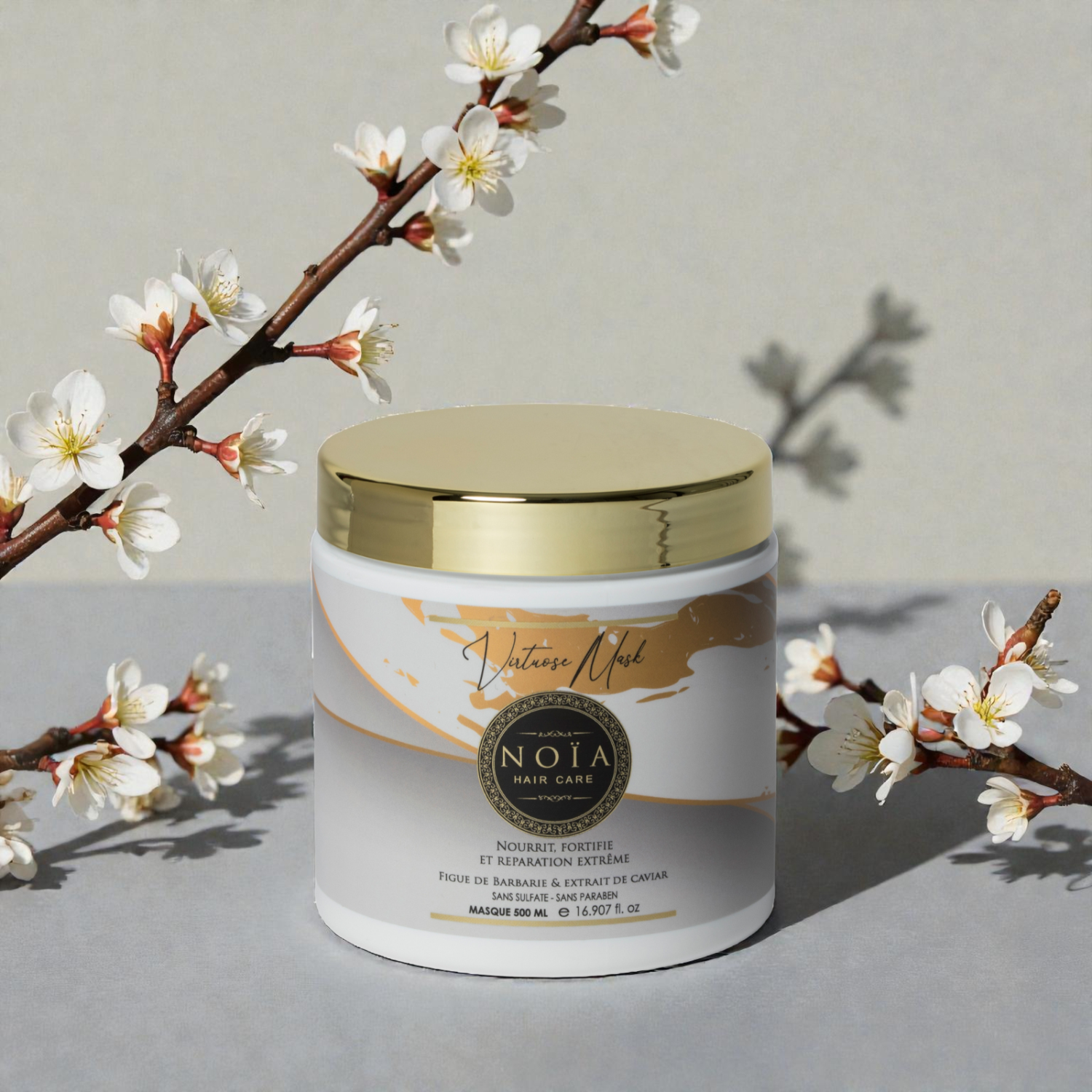Coffret Virtuose NOÏA Hair – Routine Nutrition Intense & Réparation – Shampoing, Masque & Sérum