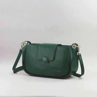 583019 Dark Green - Leather bag