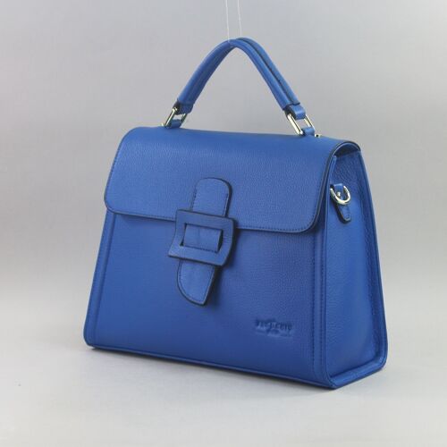 583022 Bleu Saphir - Sac cuir