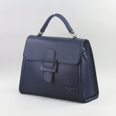 583022 Blue - Leather bag