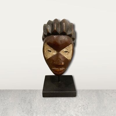 Small African mask on stand