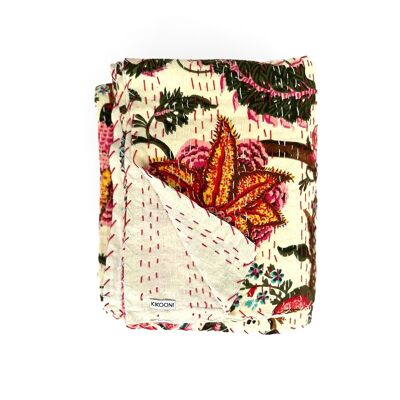 XL – “FLOWER GARDEN” blanket