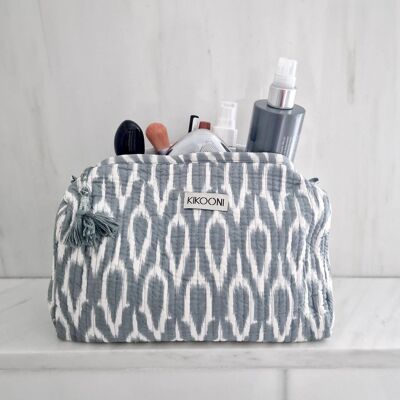 handmade cosmetic bag “Positive Grey”