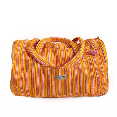 Borsa in cotone fatta a mano "Stripes"