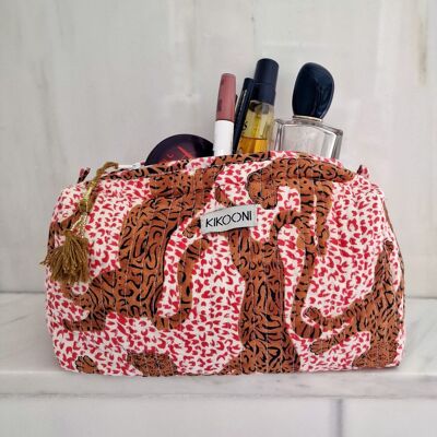 trousse fatta a mano "h.Leopardo"