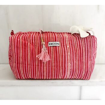 Trousse de toilette "Seasons" rose 2