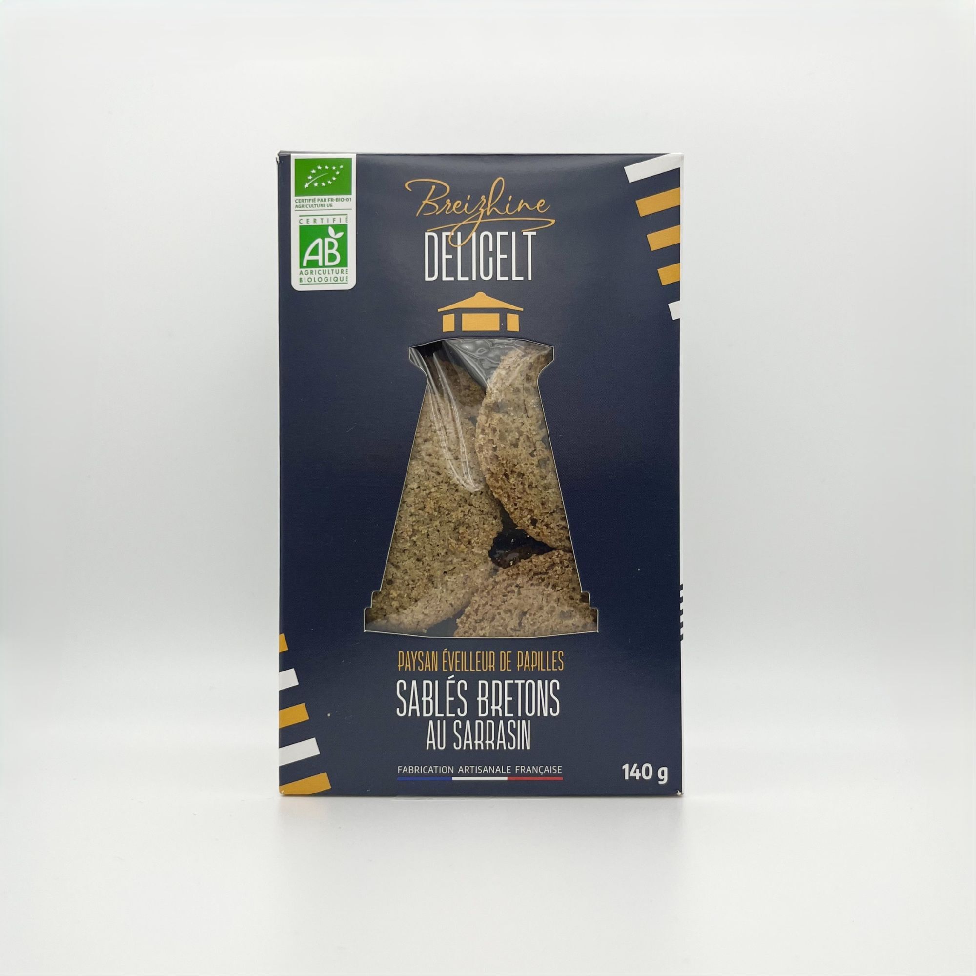 DELICELT - Organic Breton buckwheat shortbread